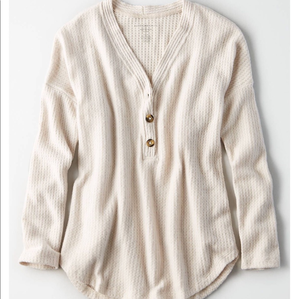Soft and sexy plush button down sweater